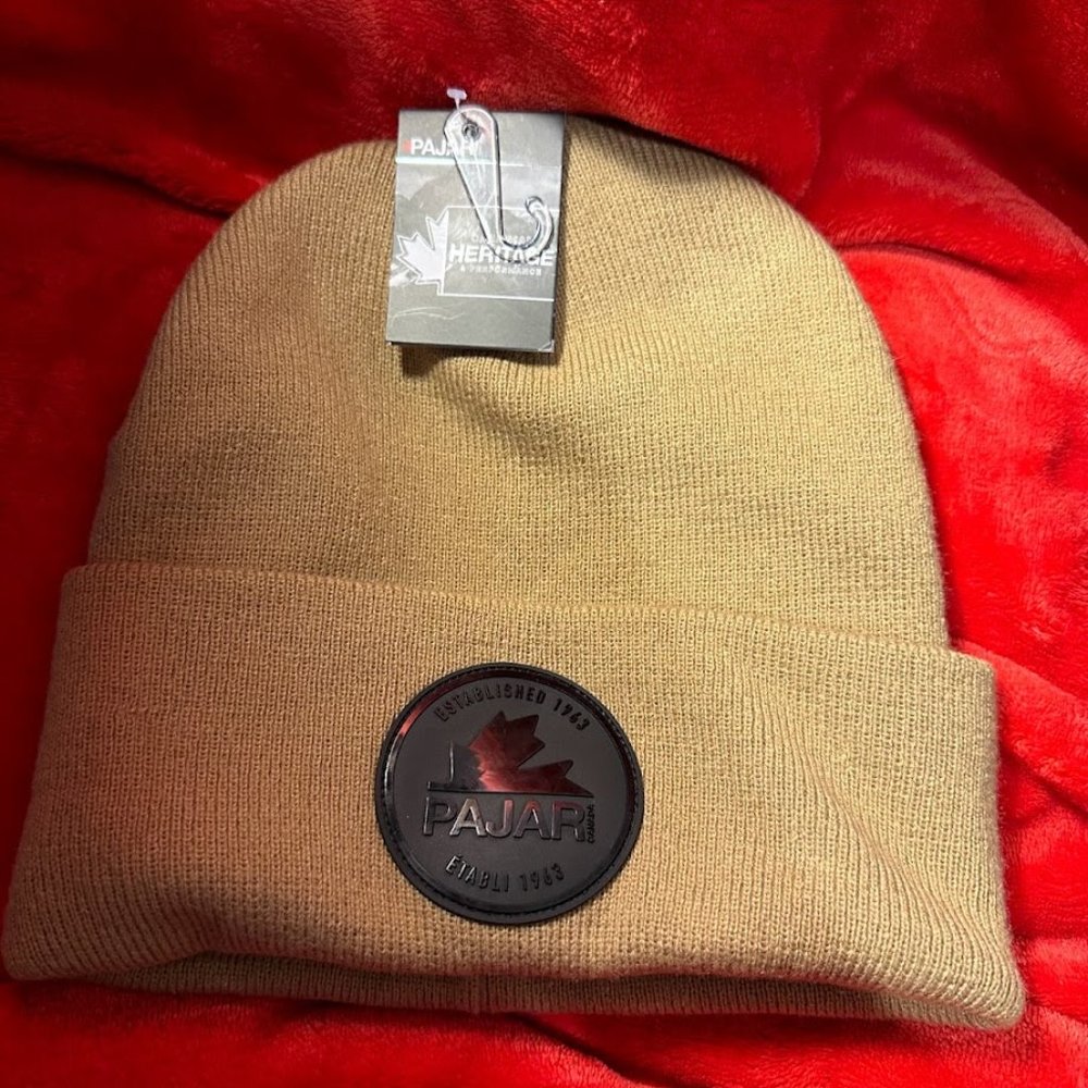 PAJAR Bayshore Beanie Hat Cap One Size Unisex Camel